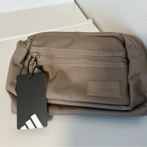 Adidas Beige Ramble Cross Body Belt Bag New and Cool